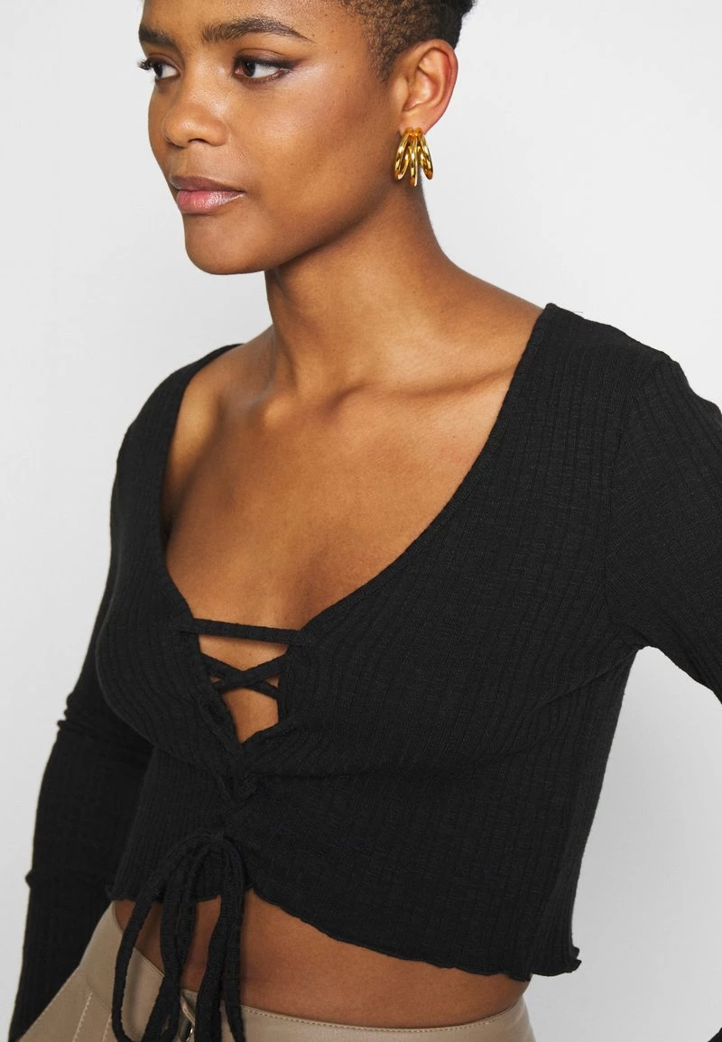 Nly By Nelly CARDIGAN - Strickjacke - Black, Damen 7 Nly By Nelly CARDIGAN - Strickjacke - Black, Damen – Bild 5