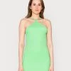 Nly By Nelly HIGH NECK STRAP DRESS - Cocktailkleid/festliches Kleid - Green, Damen -Nly by Nelly Verkaufsladen 9a8e699859f04d51a1d0c3e1acd04c47