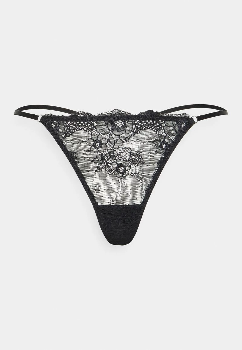 Nly By Nelly OUR MEMORIES THONG 3 PACK - String - Black/blue/white, Damen 6 Nly By Nelly OUR MEMORIES THONG 3 PACK - String - Black/blue/white, Damen – Bild 4