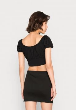 Nly By Nelly FRONT TIE - T-Shirt Basic - Black, Damen 9 Nly By Nelly FRONT TIE - T-Shirt Basic - Black, Damen -Nly by Nelly Verkaufsladen 9bd48b87888e427eaec5a83bec14f916