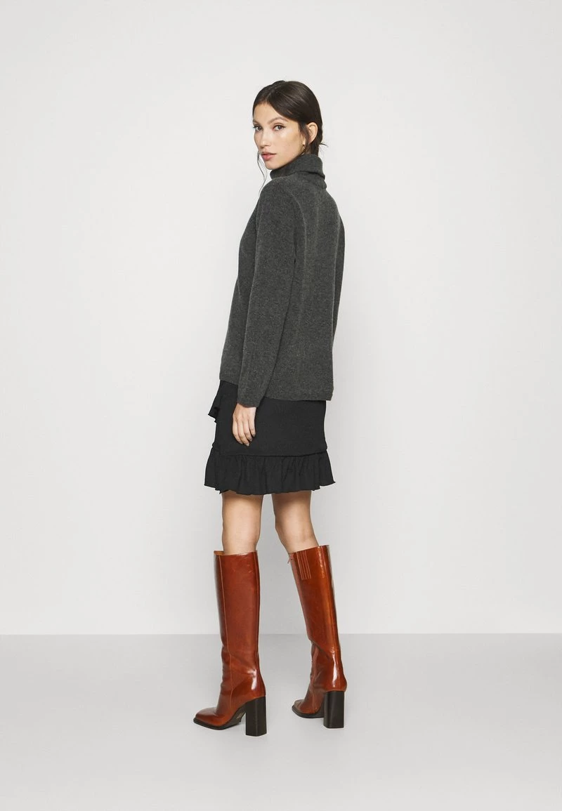 Nly By Nelly FRILL STRUCTURED SKIRT - Minirock - Black, Damen 5 Nly By Nelly FRILL STRUCTURED SKIRT - Minirock - Black, Damen – Bild 3