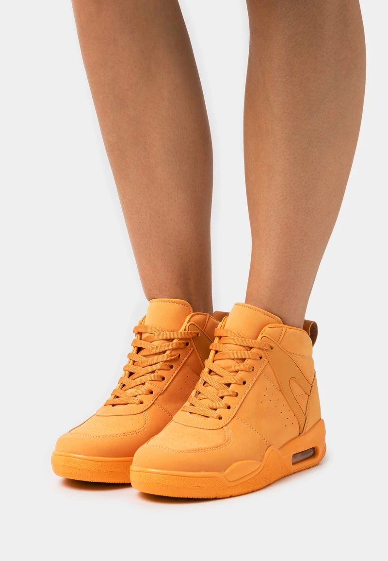 Nly By Nelly COURT - Sneaker High - Orange, Damen 3 Nly By Nelly COURT - Sneaker High - Orange, Damen