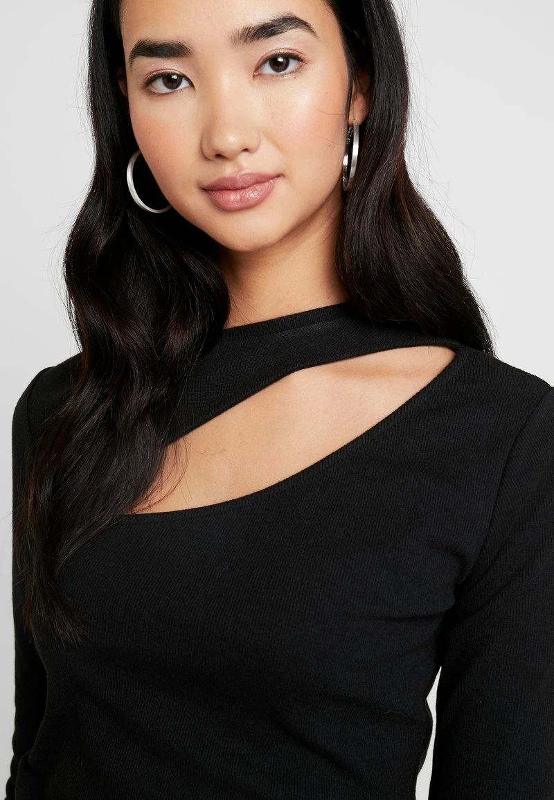 Nly By Nelly CUT OUT - Langarmshirt - Black, Damen 7 Nly By Nelly CUT OUT - Langarmshirt - Black, Damen – Bild 5