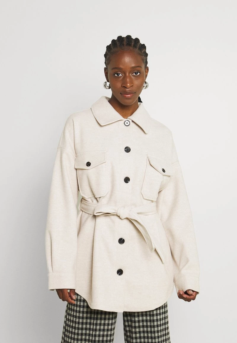 Nly By Nelly MY DEAREST SHACKET - Kurzmantel - Light Beige, Damen 3 Nly By Nelly MY DEAREST SHACKET - Kurzmantel - Light Beige, Damen