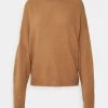 Nly By Nelly SLEEVE FOCUS - Strickpullover - Brown, Damen -Nly by Nelly Verkaufsladen a49943c862b14a01847bfb3c0efff3e9