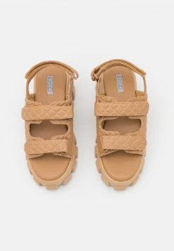 Nly By Nelly CHUNKY - Plateausandalette - Light Brown, Damen -Nly by Nelly Verkaufsladen a4e37229b85b4a7fab317ad698dc3dc5