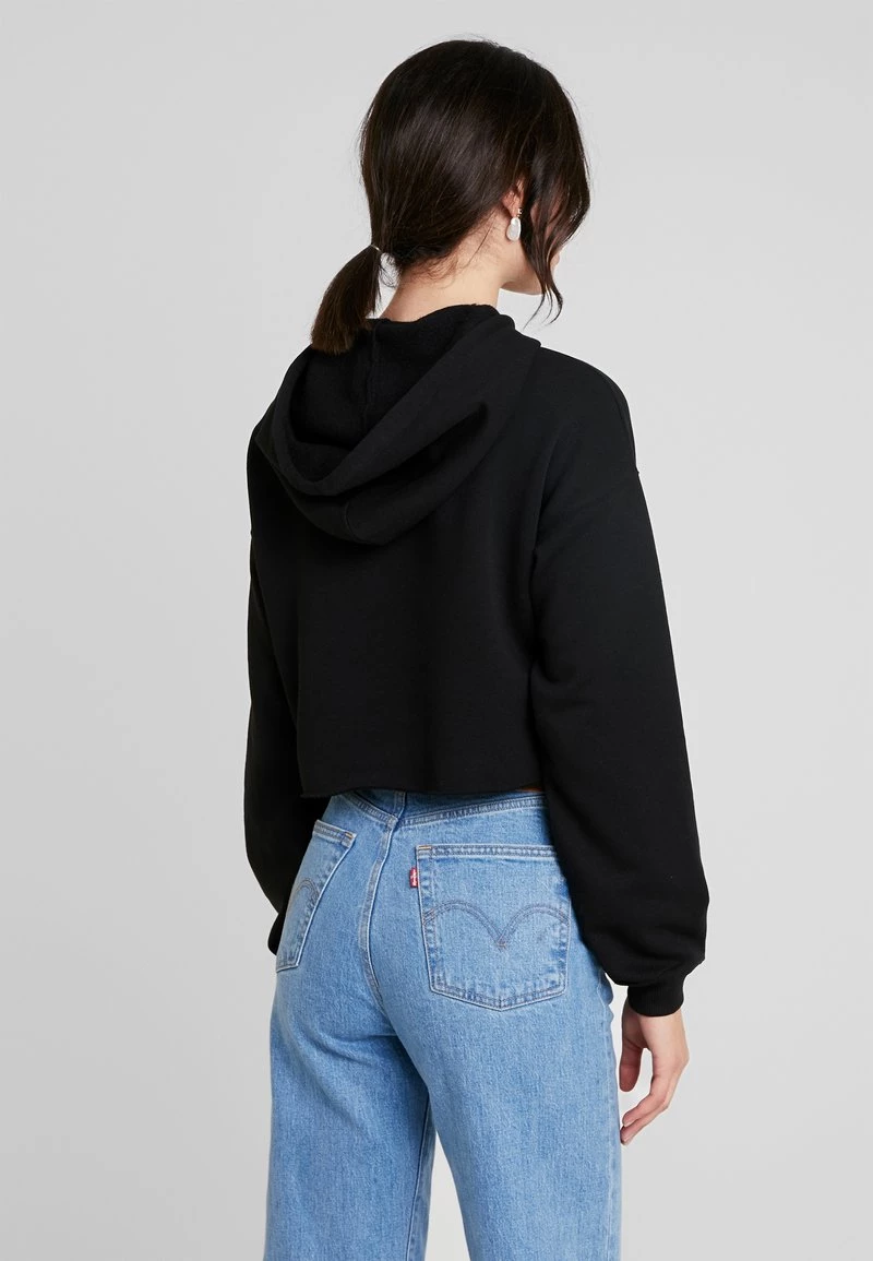 Nly By Nelly BOX HOODIE - Kapuzenpullover - Black, Damen 5 Nly By Nelly BOX HOODIE - Kapuzenpullover - Black, Damen – Bild 3
