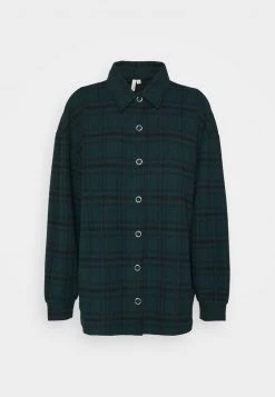 Nly By Nelly ALL I NEED SHACKET - Hemdbluse - Green, Damen -Nly by Nelly Verkaufsladen a658e7f833314813b3c6e3b53fb86eff