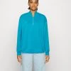 Nly By Nelly HALF ZIP STATEMENT SWEAT - Sweatshirt - Blue, Damen -Nly by Nelly Verkaufsladen a7e6e9e77fab491c9b5a0caad2c37808