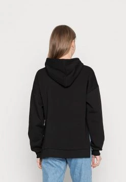 Nly By Nelly SIDE SLIT - Sweatshirt - Black, Damen -Nly by Nelly Verkaufsladen a7f5209379ad4c4b9c524be6e8ba316b