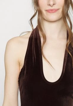 Nly By Nelly TWIST NECK DRESS - Cocktailkleid/festliches Kleid - Brown, Damen 13 Nly By Nelly TWIST NECK DRESS - Cocktailkleid/festliches Kleid - Brown, Damen -Nly by Nelly Verkaufsladen ae7572d9f7ff411fa91a94920c31057b