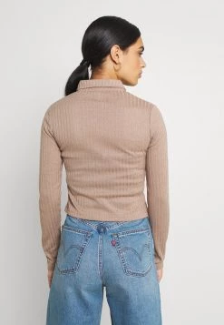 Nly By Nelly DOUBLE ZIP - Strickjacke - Nougat, Damen -Nly by Nelly Verkaufsladen b0f0f7148fc047cdb560106d8eee8ad2