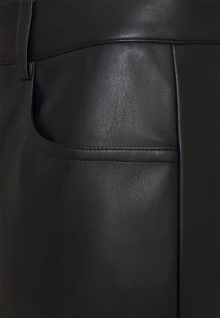 Nly By Nelly HIGH WAIST PANTS - Stoffhose - Black, Damen -Nly by Nelly Verkaufsladen b1096580c069419c83ec8fa2e4a1a764