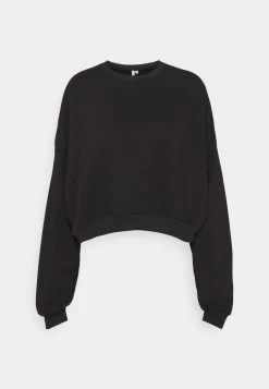 Nly By Nelly CHUNKY SLEEVE - Sweatshirt - Black, Damen