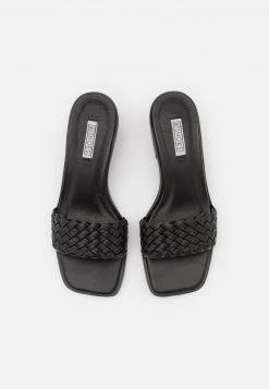 Nly By Nelly BRAIDED SLIP IN - Pantolette Hoch - Black, Damen 13 Nly By Nelly BRAIDED SLIP IN - Pantolette Hoch - Black, Damen -Nly by Nelly Verkaufsladen b658a7113112437d929883d7d74d082f