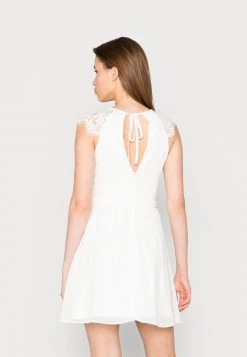 Nly By Nelly Cocktailkleid/festliches Kleid - White, Damen -Nly by Nelly Verkaufsladen b9deaee8b95f46399c169ee6b6421013