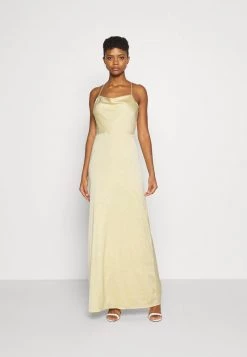 Nly By Nelly WATERFALL MERMAID GOWN - Ballkleid - Light Yellow, Damen
