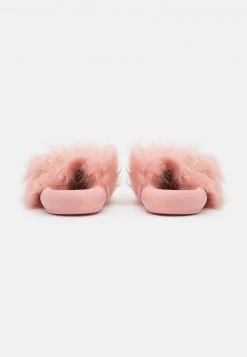 Nly By Nelly FLUFFY SLIDER - Pantolette Flach - Pink, Damen -Nly by Nelly Verkaufsladen bc406b0709c94b1ba312ce13979dba80