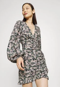 Nly By Nelly ROMANTIC DRESS - Cocktailkleid/festliches Kleid - Black, Damen -Nly by Nelly Verkaufsladen bf371fe2aa0049588ef95b2b0e1e79a7