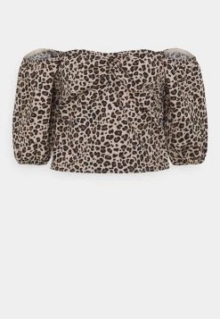 Nly By Nelly DREAM ALONG - Bluse - Light Brown, Damen -Nly by Nelly Verkaufsladen bf51c1f4900149a2af73407945c6d050