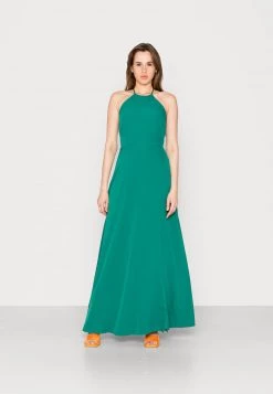 Nly By Nelly STRAPPY HIGH NECK DRESS - Cocktailkleid/festliches Kleid - Green, Damen