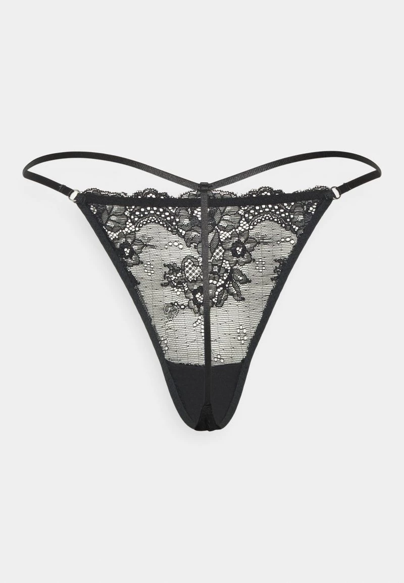 Nly By Nelly OUR MEMORIES THONG 3 PACK - String - Black/blue/white, Damen 7 Nly By Nelly OUR MEMORIES THONG 3 PACK - String - Black/blue/white, Damen – Bild 5