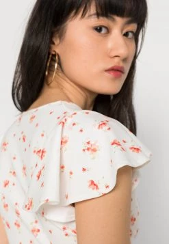 Nly By Nelly FRILL PRINT SLEEVE - Bluse - Red Print, Damen 11 Nly By Nelly FRILL PRINT SLEEVE - Bluse - Red Print, Damen -Nly by Nelly Verkaufsladen c1ead8729fa64b20a42d0d3a73f34e74