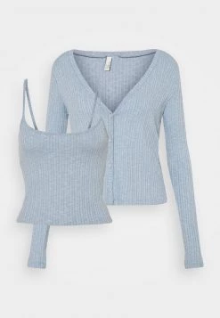 Nly By Nelly CARDIGAN SET - Top - Light Blue, Damen 18 Nly By Nelly CARDIGAN SET - Top - Light Blue, Damen -Nly by Nelly Verkaufsladen c211d9c489044c3d917304cf9910d799