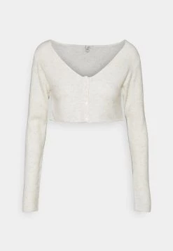 Nly By Nelly MINI CARDIGAN - Strickjacke - Light Grey, Damen -Nly by Nelly Verkaufsladen c2362579e74f4500971eef56e0095550