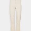 Nly By Nelly HIGH WAIST PANTS - Stoffhose - Beige, Damen -Nly by Nelly Verkaufsladen c2b6b9c241f849b6b4a9c5c8b08a5ffe