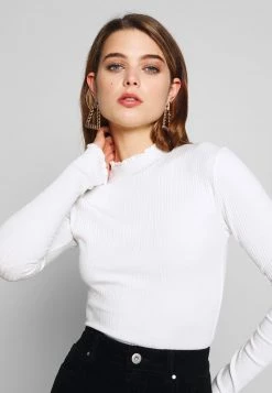 Nly By Nelly LOVE - Langarmshirt - White, Damen -Nly by Nelly Verkaufsladen c35c58c1298e40da910426a49a1d7a8d