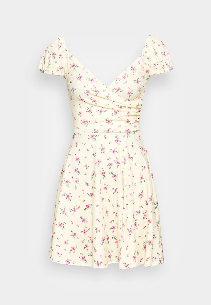 Nly By Nelly SLIT SKATER DRESS - Jerseykleid - Yellow, Damen 6 Nly By Nelly SLIT SKATER DRESS - Jerseykleid - Yellow, Damen – Bild 4