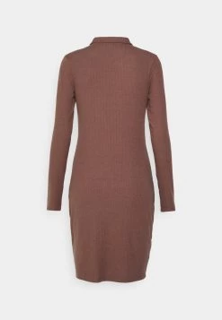 Nly By Nelly RUCHED DRESS - Strickkleid - Brown, Damen 9 Nly By Nelly RUCHED DRESS - Strickkleid - Brown, Damen -Nly by Nelly Verkaufsladen c3bbf1d9a6a84d22a0c00658843beb65