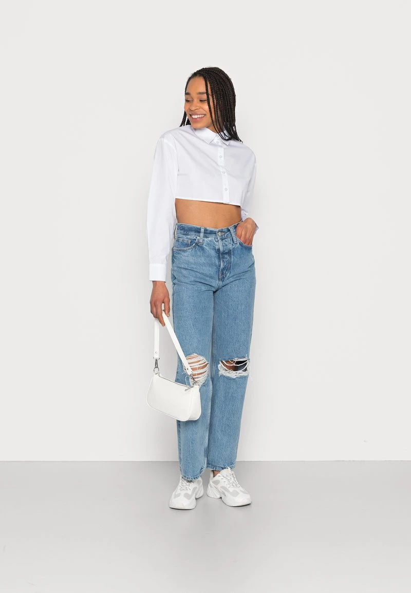 Nly By Nelly Hemdbluse - White, Damen 4 Nly By Nelly Hemdbluse - White, Damen – Bild 2