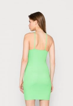 Nly By Nelly HIGH NECK STRAP DRESS - Cocktailkleid/festliches Kleid - Green, Damen -Nly by Nelly Verkaufsladen cbf18a057fcf4edb98fceb49cdee9f69