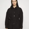 Nly By Nelly MY DEAREST SHACKET - Kurzmantel - Black, Damen -Nly by Nelly Verkaufsladen cd0a46605b0b4c8aa9282032d25e50eb