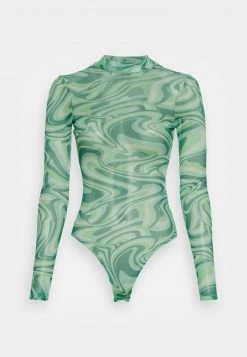 Nly By Nelly TURTLENECK BODY - Langarmshirt - Dark Green, Damen -Nly by Nelly Verkaufsladen ce1eb3b01afa43cda8884509dad48070
