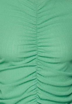 Nly By Nelly FRONT DETAIL SHEER - Langarmshirt - Green, Damen -Nly by Nelly Verkaufsladen d371323459954e6c81d463e8ea4901ea