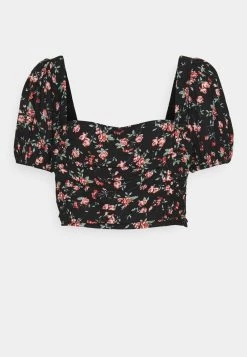 Nly By Nelly RUCHED FLORAL - Bluse - Multi-coloured, Damen -Nly by Nelly Verkaufsladen d424141a3b87450da244ba9615d595da