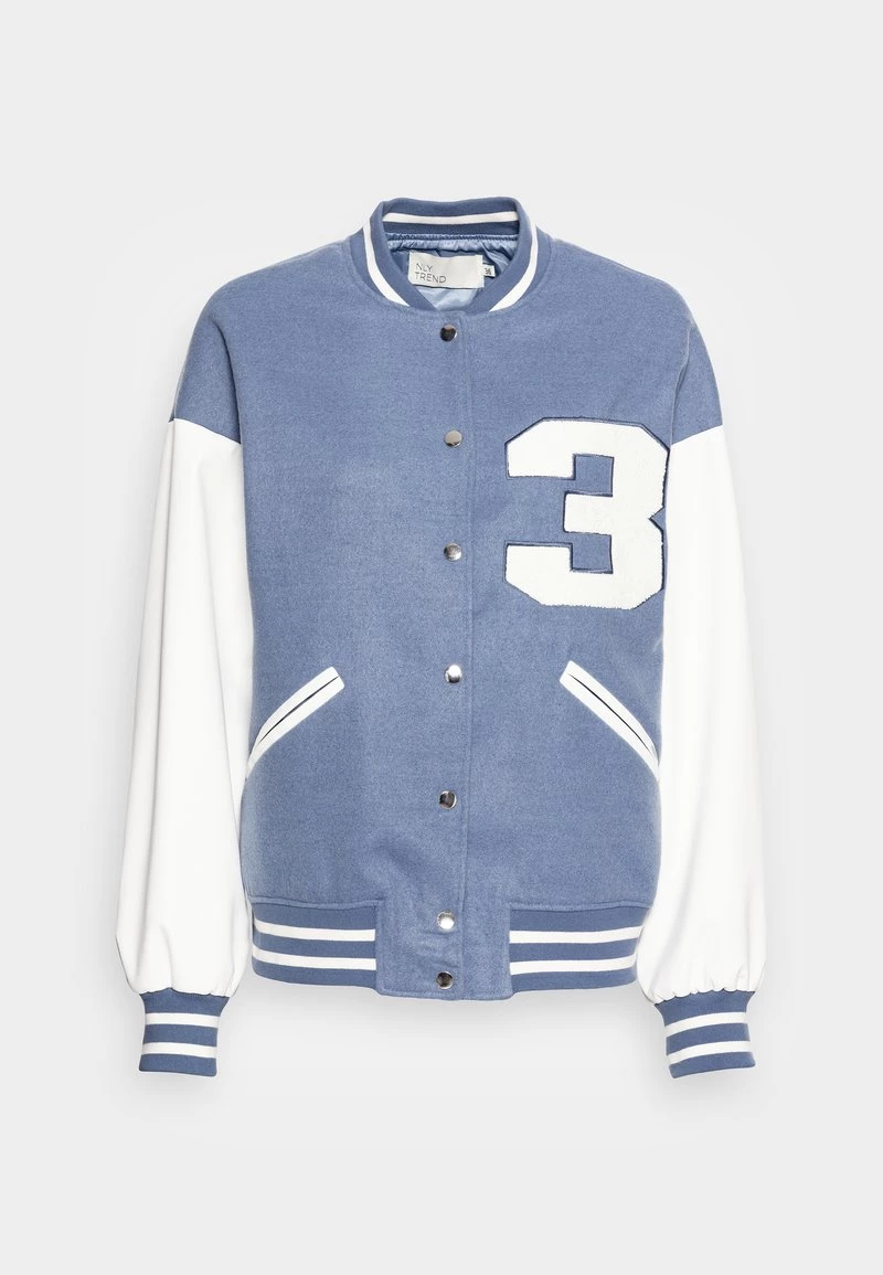 Nly By Nelly VARSITY JACKET - Bomberjacke - Light Blue, Damen 6 Nly By Nelly VARSITY JACKET - Bomberjacke - Light Blue, Damen – Bild 4