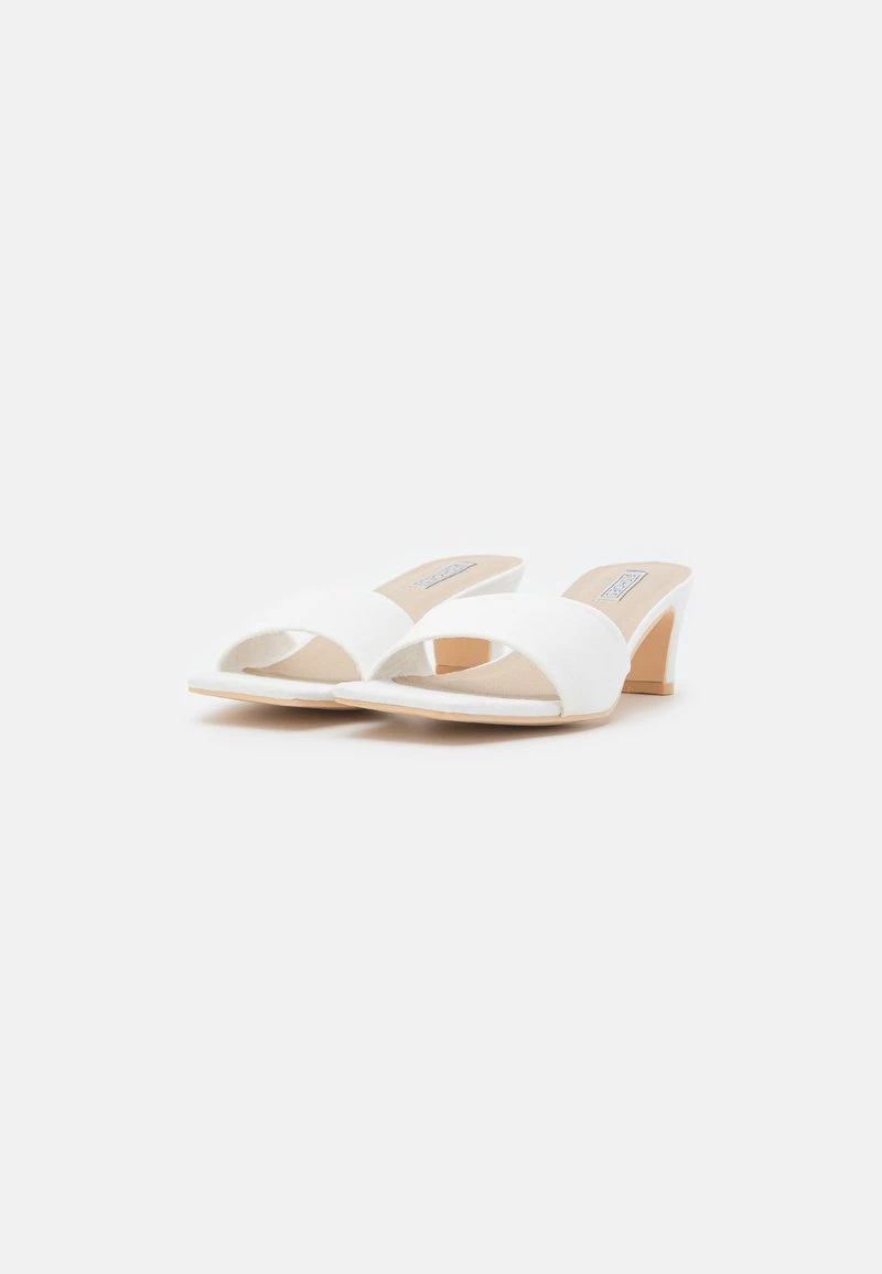 Nly By Nelly KITTEN FLAT MULE - Pantolette Hoch - White, Damen 5 Nly By Nelly KITTEN FLAT MULE - Pantolette Hoch - White, Damen – Bild 3
