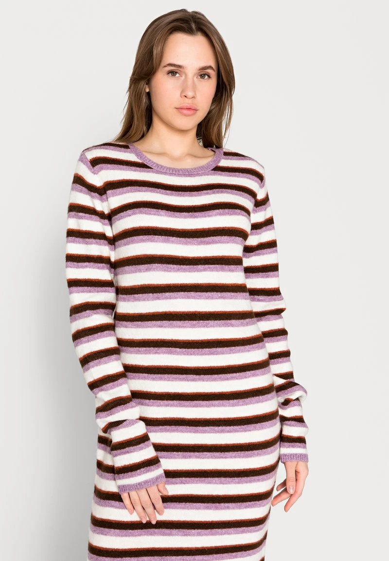 Nly By Nelly LONG COSY DRESS - Strickkleid - Multi Coloured, Damen 7 Nly By Nelly LONG COSY DRESS - Strickkleid - Multi Coloured, Damen – Bild 5