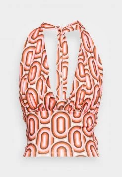 Nly By Nelly TIE HALTERNECK - Top - Print, Damen -Nly by Nelly Verkaufsladen d8f794d59dab410aaf593d753bdb2a17