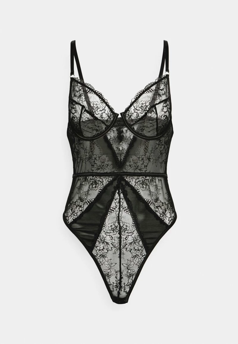 Nly By Nelly OF ROSES - Body - Black, Damen 7 Nly By Nelly OF ROSES - Body - Black, Damen – Bild 5