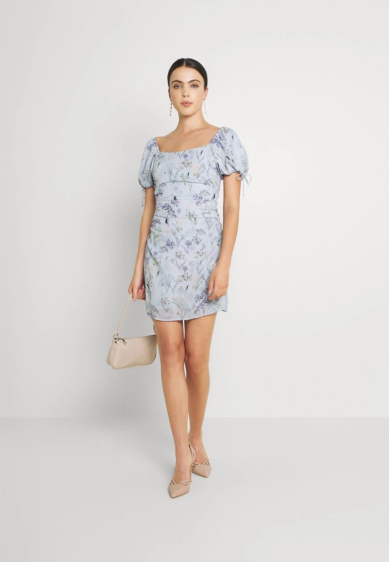 Nly By Nelly RUCHED PUFF DRESS - Cocktailkleid/festliches Kleid - Multi-coloured, Damen 4 Nly By Nelly RUCHED PUFF DRESS - Cocktailkleid/festliches Kleid - Multi-coloured, Damen – Bild 2