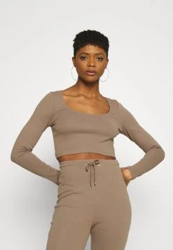 Nly By Nelly MY PERFECT SET - Sweatshirt - Nougat, Damen -Nly by Nelly Verkaufsladen dc25c29f7963457a8c3a29831c58d346