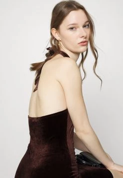 Nly By Nelly TWIST NECK DRESS - Cocktailkleid/festliches Kleid - Brown, Damen 11 Nly By Nelly TWIST NECK DRESS - Cocktailkleid/festliches Kleid - Brown, Damen -Nly by Nelly Verkaufsladen e436fb5884674cc4bfb55f25e6e06051