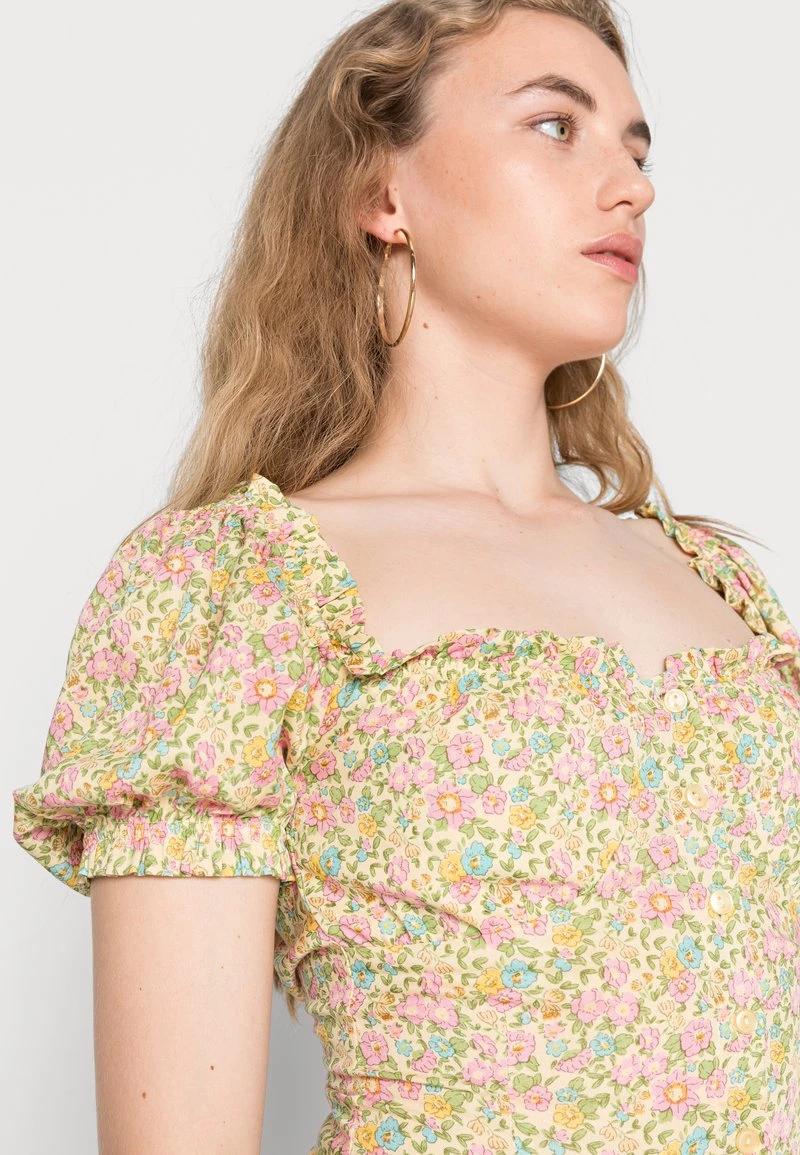 Nly By Nelly FLIRTY BUTTON BLOUSE - Bluse - Multi, Damen 7 Nly By Nelly FLIRTY BUTTON BLOUSE - Bluse - Multi, Damen – Bild 5