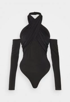 Nly By Nelly WRAP NECK BODY - Langarmshirt - Black, Damen 14 Nly By Nelly WRAP NECK BODY - Langarmshirt - Black, Damen -Nly by Nelly Verkaufsladen e945db35ae6e484789fd92336129e902