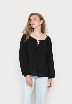 Nly By Nelly LOVELY VOLUME BLOUSE - Bluse - Black, Damen